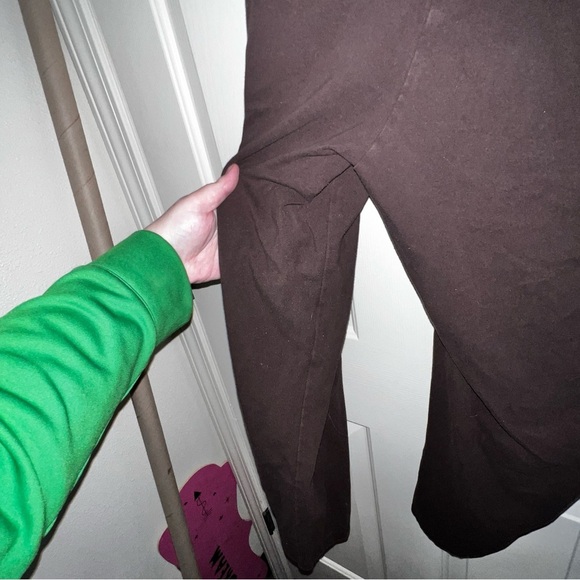 Torrid Pixie Womens Pant High Rise Pull-on Leggings Size 4 Athleisure Brown - Picture 4 of 5